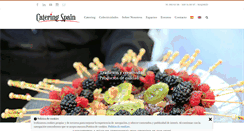 Desktop Screenshot of cateringspain.com